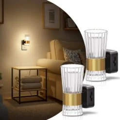 Modern LED Night Lights Plug Into Wall-3000K Soft Warm Light, Dimmable 0-100LM With Dusk To Dawn Sensor, 2-Pack 11 Modern LED Night Lights Plug Into Wall-3000K Soft Warm Light, Dimmable 0-100LM With Dusk To Dawn Sensor, 2-Pack -Lamp Parts yansun night lights ha gy19002us 2ap3 e1 1000