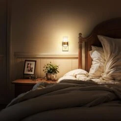 Modern LED Night Lights Plug Into Wall-3000K Soft Warm Light, Dimmable 0-100LM With Dusk To Dawn Sensor, 2-Pack 16 Modern LED Night Lights Plug Into Wall-3000K Soft Warm Light, Dimmable 0-100LM With Dusk To Dawn Sensor, 2-Pack -Lamp Parts yansun night lights ha gy19002us 2ap3 fa 1000