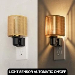 Boho Night Lights Plug Into Wall, 1-Pack-Dimmable Decorative Vintage Night Lights With Light Sensor 14 Boho Night Lights Plug Into Wall, 1-Pack-Dimmable Decorative Vintage Night Lights With Light Sensor -Lamp Parts yansun night lights ha gy22004bhus 1ap3 1f 1000