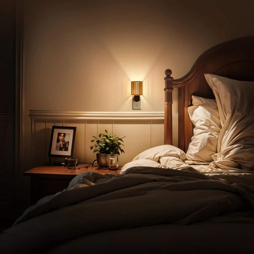 Boho Night Lights Plug Into Wall, 1-Pack-Dimmable Decorative Vintage Night Lights With Light Sensor 9 Boho Night Lights Plug Into Wall, 1-Pack-Dimmable Decorative Vintage Night Lights With Light Sensor - Image 7