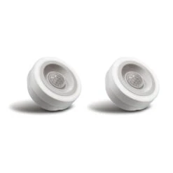 1-Light Motion Sensor Night Light Plug In 0. 6W Warm White, Automatic On/Off For Bedroom, Bathroom, Kids Room 2-Pack