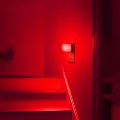 RGB LED Night Light Plug-in, 0. 7W Color Changing Light For Kids Room, Hallway, Bathroom, 2-Pack -Lamp Parts yansun night lights ha nl007rgbdg 2ap3 76 1000