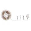 Strip Lights, 8 Ft. Plug-In Dimmable Neutral White Tape Light Integrated LED Strip Lights In White -Lamp Parts yichuhaoxi led strip lights 2 34727fph005 64 1000