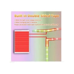 Strip Lights 150 Ft. Plug In Dimmable Multi-Color Integrated LED Strip Lights In Blue -Lamp Parts yichuhaoxi led strip lights 2 35027fph005 fa 1000