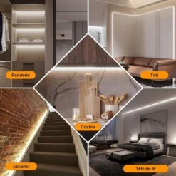 Waterproof Strip Light 6.56 Ft. Plug-In Dimmable Single Color Integrated LED Strip Light 1-Pack -Lamp Parts yichuhaoxi led strip lights 2 35327fph005 76 1000