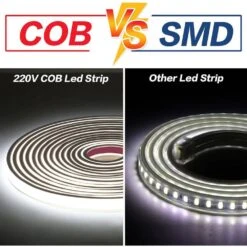 Waterproof Strip Light 6.56 Ft. Plug-In Dimmable Single Color Integrated LED Strip Light 1-Pack -Lamp Parts yichuhaoxi led strip lights 2 35327fph005 fa 1000